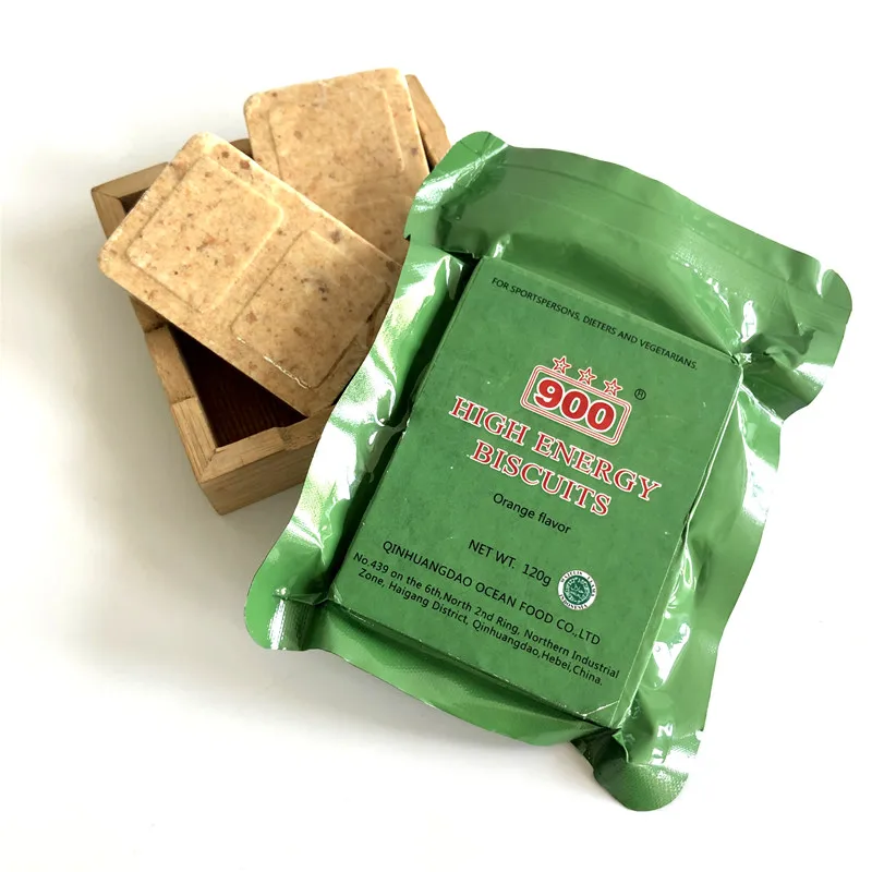 Компрессионное печенье с ароматом кунжута, высокоэнергетическое печенье, дорожный аварийный пищевой пакет