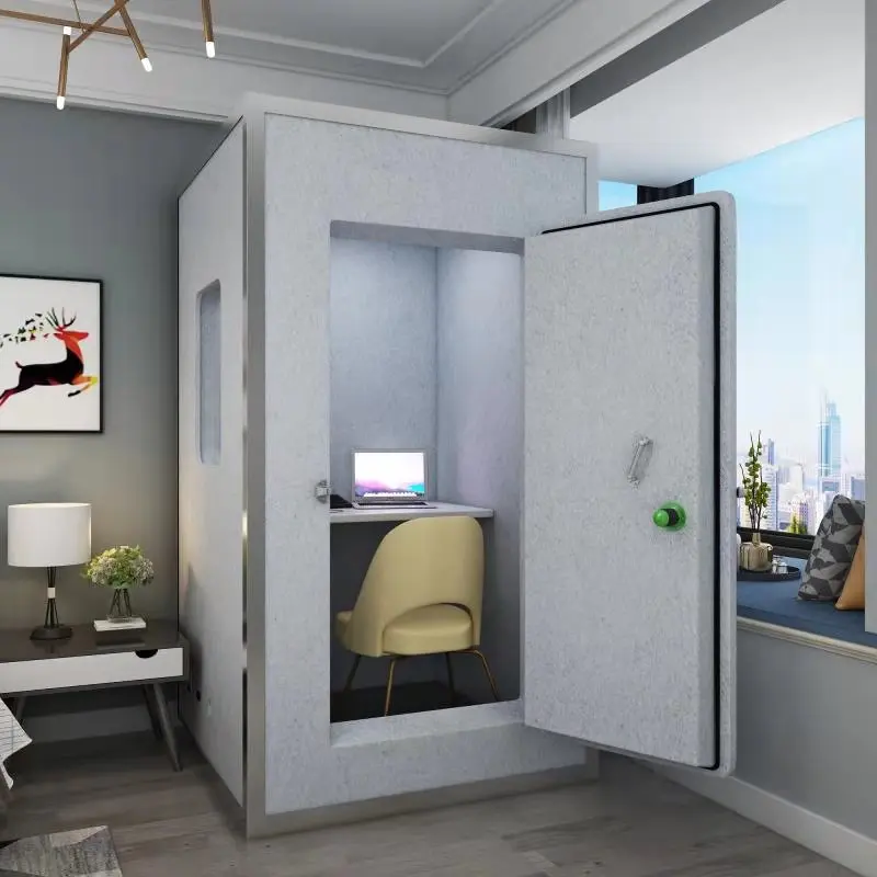 Indoor soundproof drum practice room