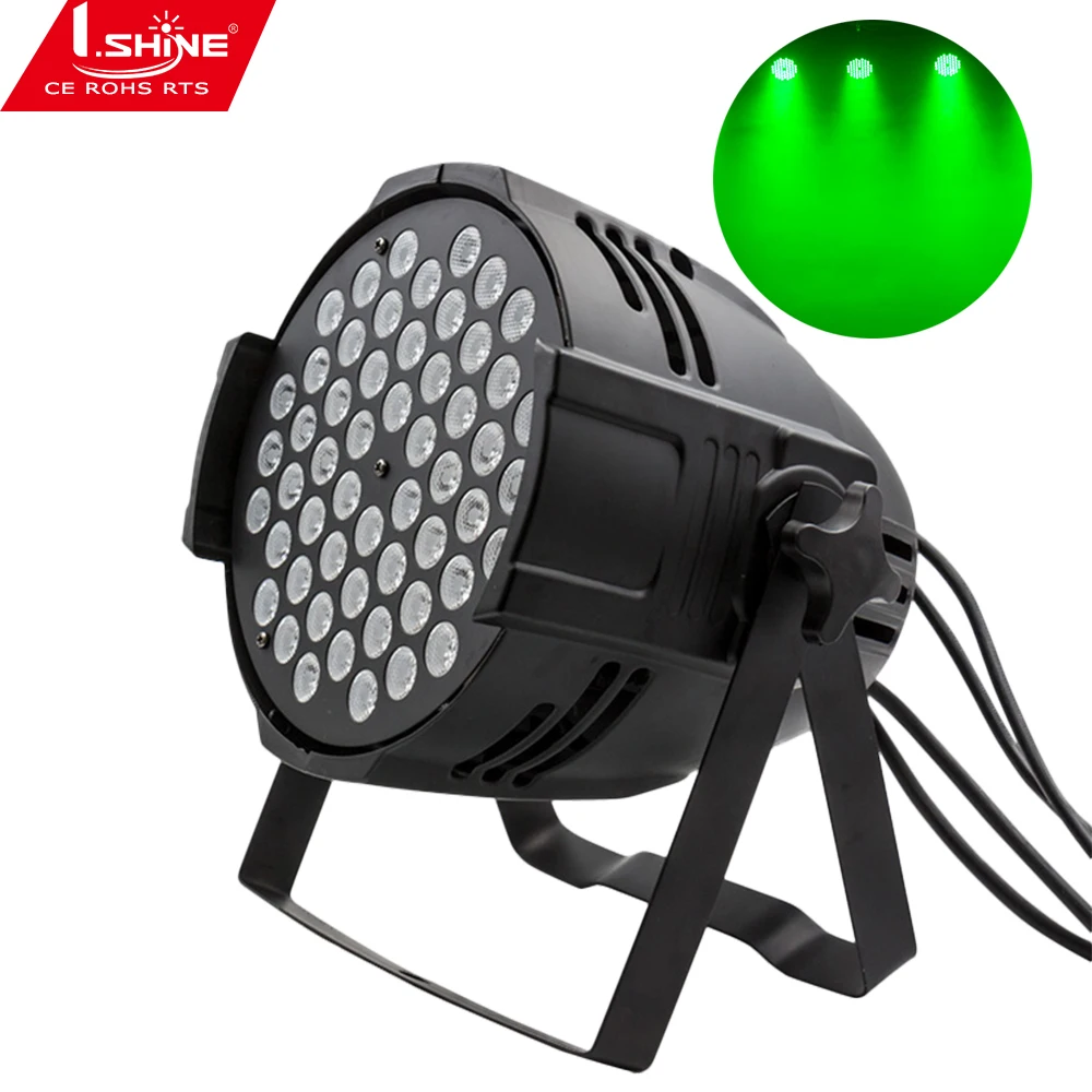 54 RGB leds par light wedding uplights christmas festival DJ disco parcan color dmx stage lighting decoration scan lamp