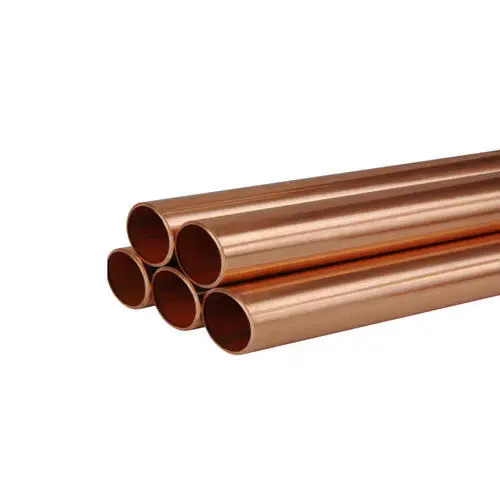 Factory Price 5mm 12mm Purple Coil Pipe Seamless Straight Round Red Copper Tube for Air Conditioner