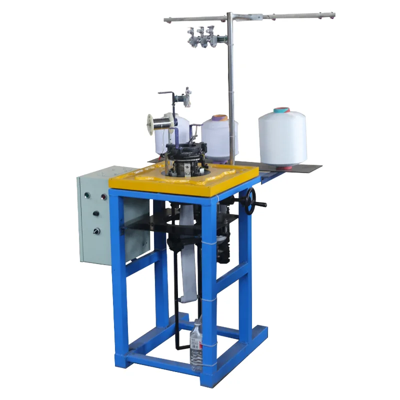 Проволока из нержавеющей стали для мытья посуды Ткань скруббер ткань Мочалка для очищения рулон вязальных машин по производству носков Губки ткань делая машину