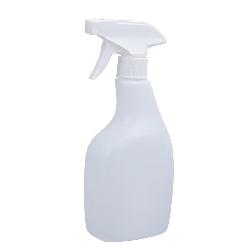 Plastic PET Clear Bottle With Heavy Trigger Sprayer 500 ml plastic container trigger spray cleaning supply spray bottle