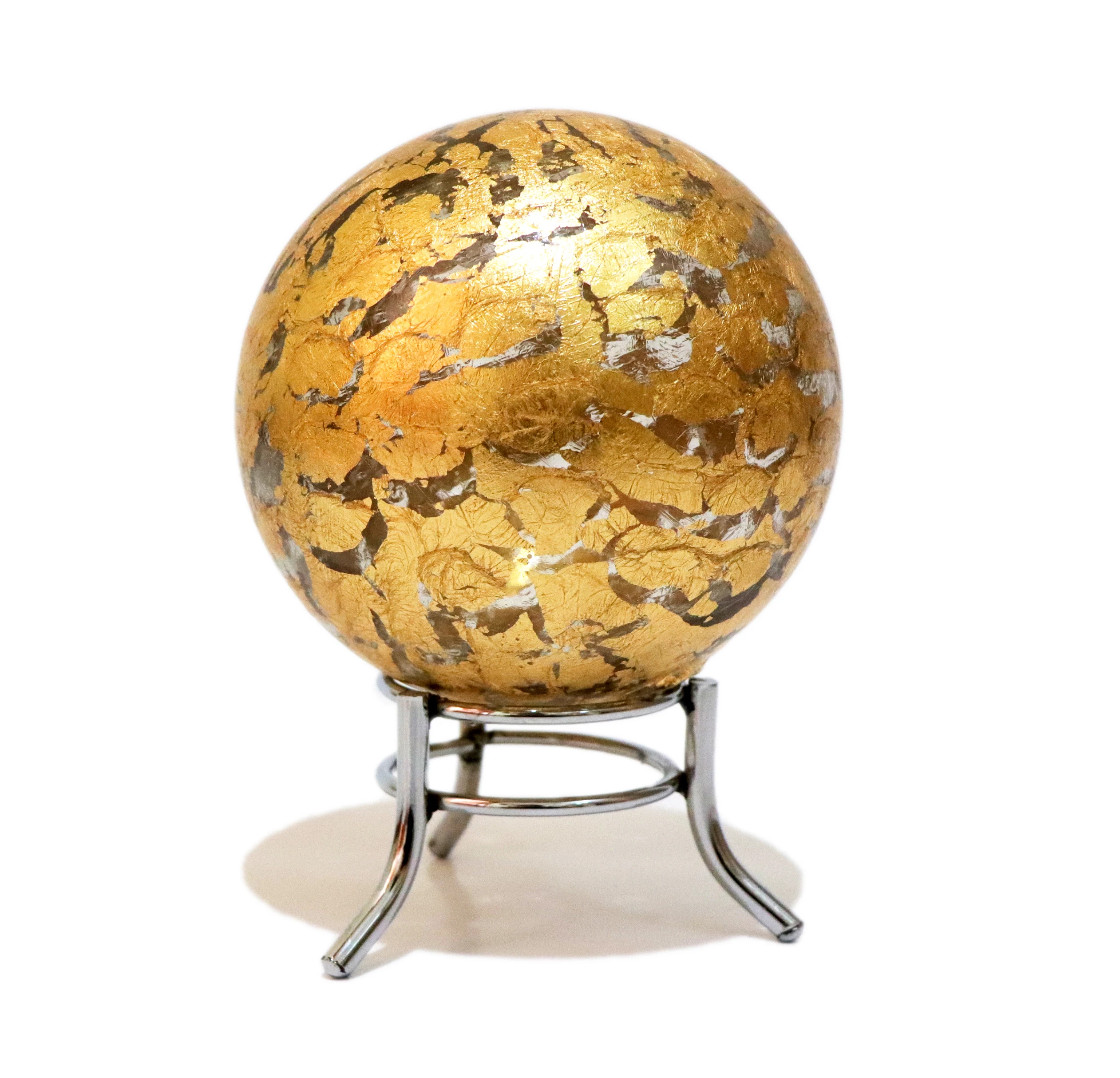 Изготовленные вручную круглые орнаменты топовые художественные украшения декоративные стеклянные шары для продажи