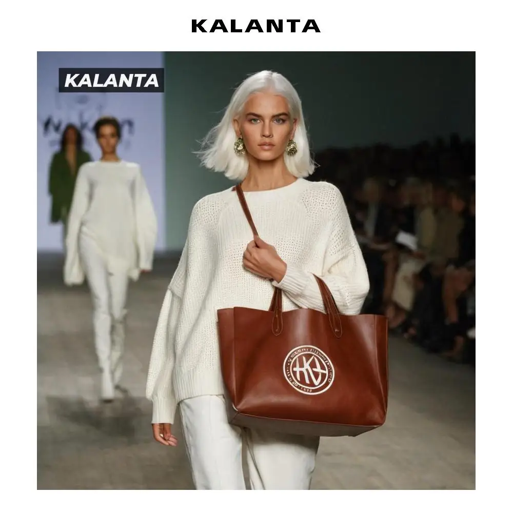 KALANTA backpack bag for college girls speakers luxxery high quality ladies hand bags branded ladies used leather hand bags
