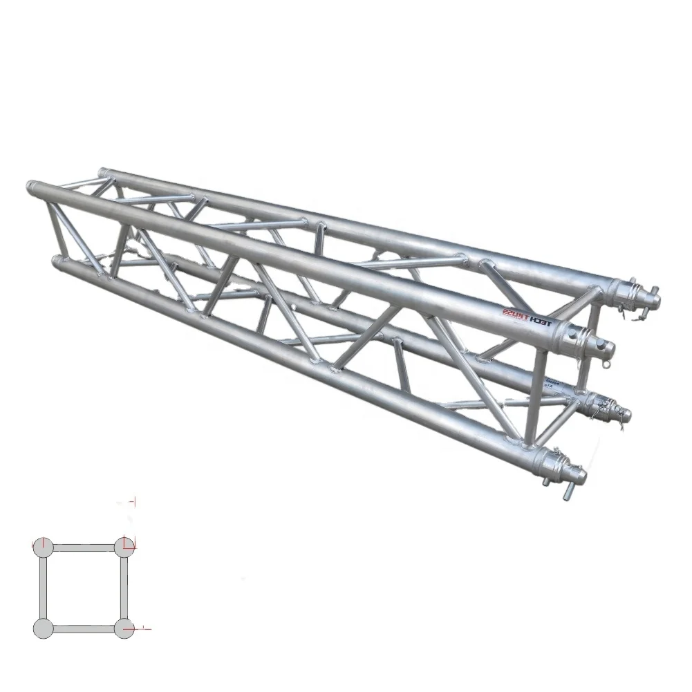 3mm wall thickness outdoor aluminum stage platform truss roof system for sale