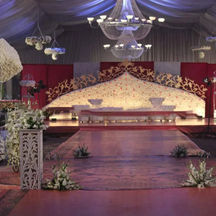 Outdoor Luxury Exquisite Design Wedding Tents Ceiling Drape Romantic Wedding Tent