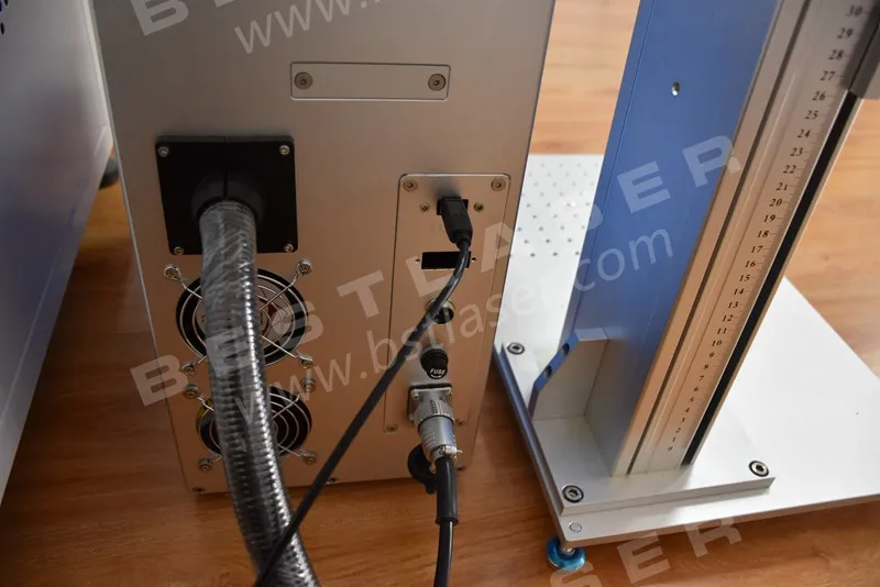
optical color portable mini metal 20 30w 50w fiber laser marking machine 