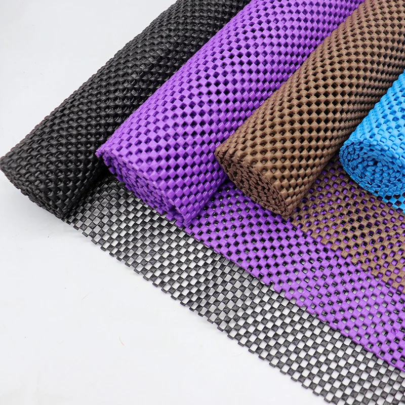 Wholesale Area Rug Pad Anti Slip Gripper Roll Rubber Matting Waterproof Floor Mat PVC Liner for Home, Office, Cars, Caravans