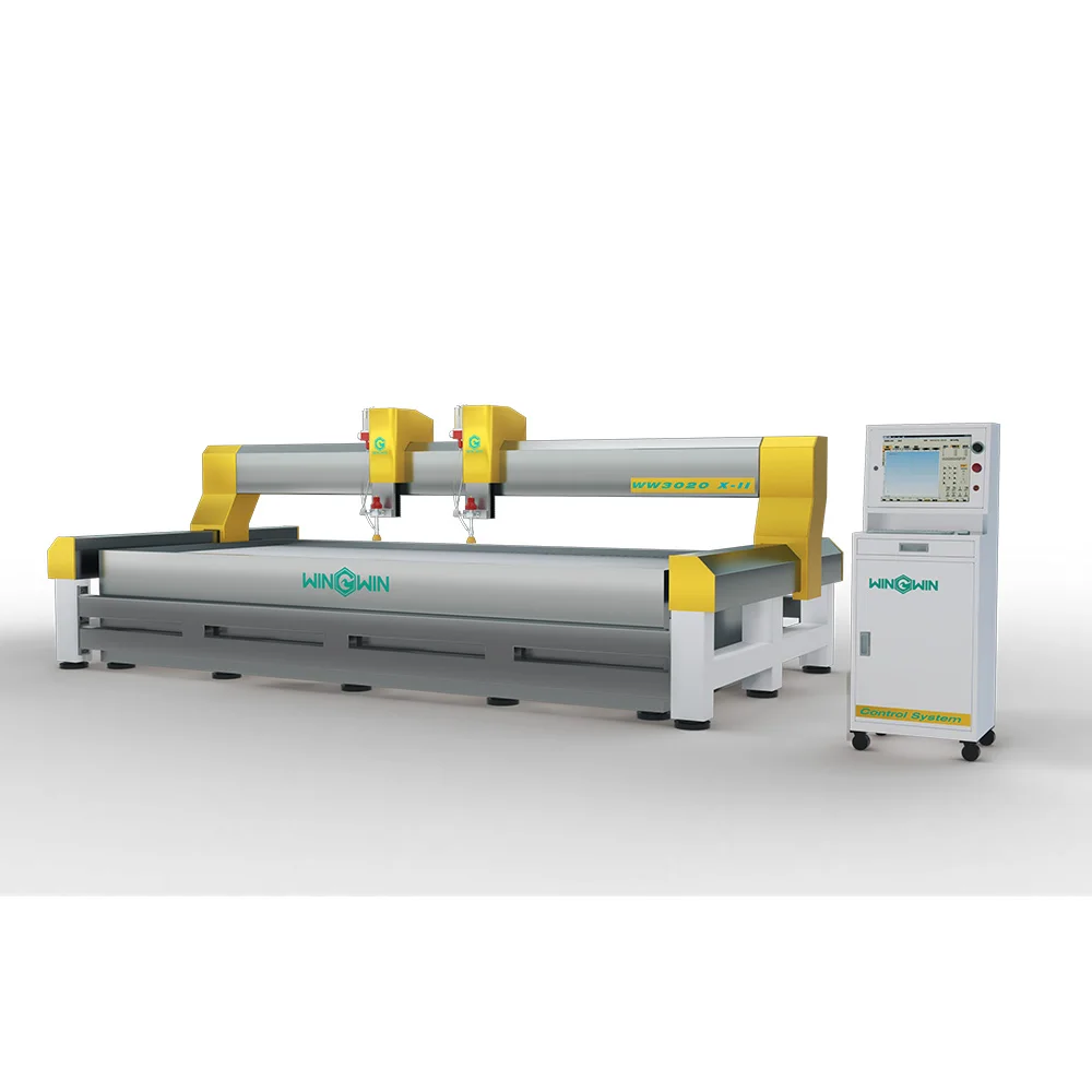 Китайские струйные режущие станки с ЧПУ, струйная режущая машина для резки стекла, струйная режущая машина для продажи