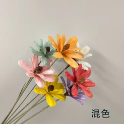 Factory Direct Wholesale Colorful handmade Melon seeds flower for Desktop decoration
