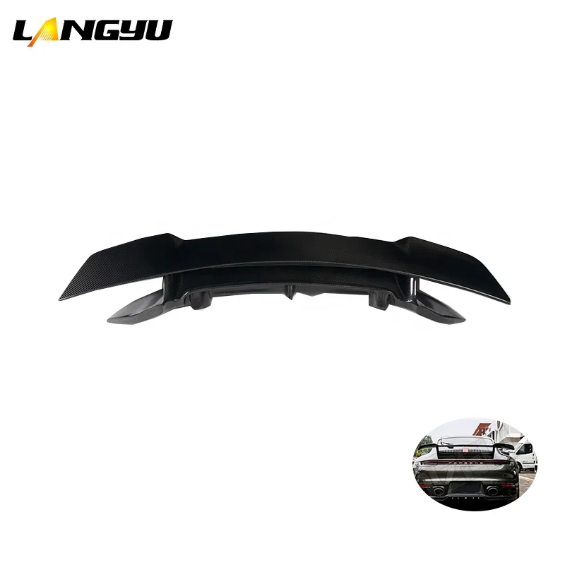 Car Accessories Dry Carbon For Porsche 911/992 SD Rear Spoiler 2020+
