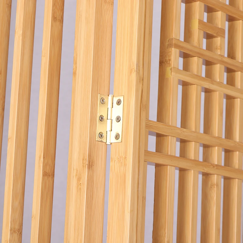 bamboo wood screen wall living room divider folding screens room dividers for home decor