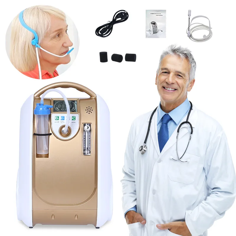 New Hospital Psa Portable 1-7l Medical Oxygene Concentrator For Home Use Oxygen Generator