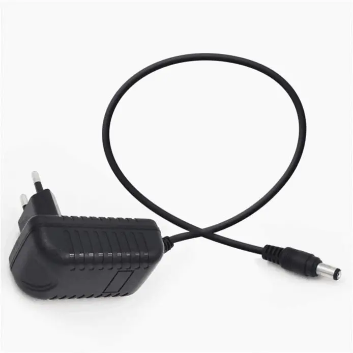 wholesale european DC 5.5*2.1mm EU 9v/12v/24v 1A 2A 24w AC power adapter 12v