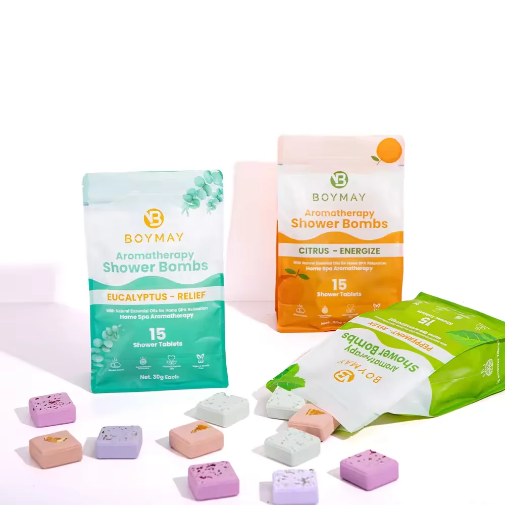 Aromatherapy All Natural Bath Supplies Care Variety Pack Shower Steamers With Essential Oils