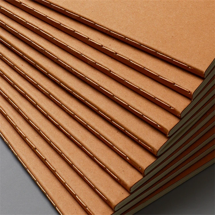 Kraft Paper Notebook A4 Car Line Book Custom B5 Student Notes Diary Book A4 Notebook Custom LOGO