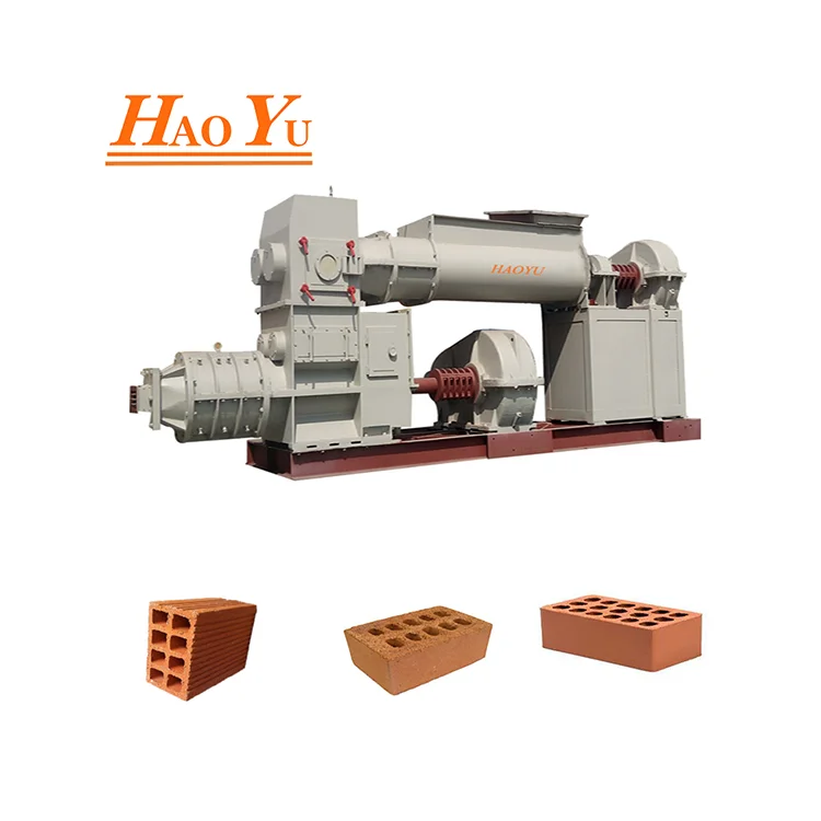 Coal gangue upper and lower layer brick making machine, clay upper and lower layer brick making machine