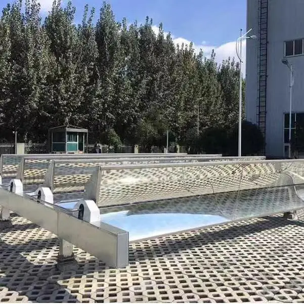 Trough type medium temperature solar collector Module T160 suitable for industrial process heating,cooling,drying