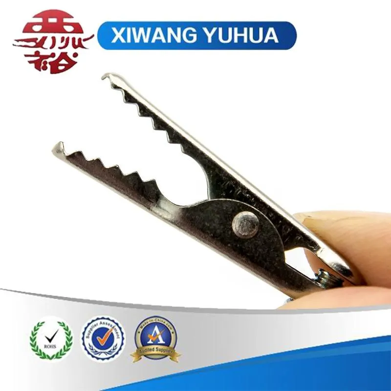 Good Quality Small Mini Metal 5A Spring Alligator Clip