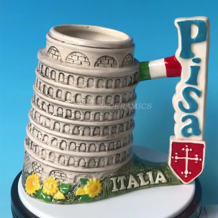 Custom Creative water cup export Santa Claus hand-painted dolomite ornaments christmas ceramic boot mug