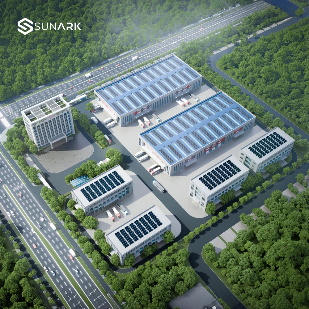 Sunark Highest Efficiency Solar Energy System 400Kw 1000Kw 1Mw Complete Set Solar System On Grid African Market