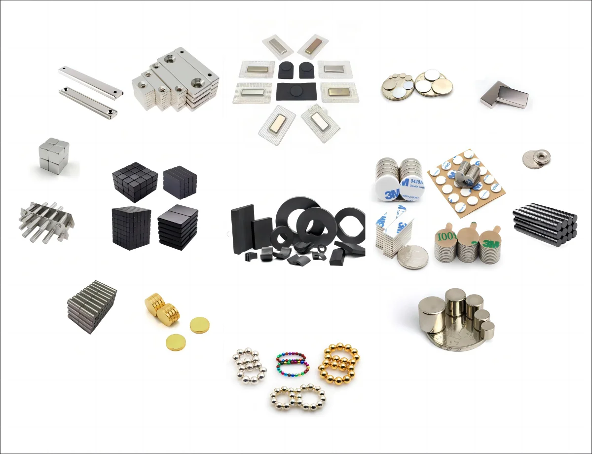 Customized N42 N52 Neodymium Disc Hole Ring Magnet Strong Permanent Sintered Ndfeb Fishing Magnet Countersunk Magnetic Materials