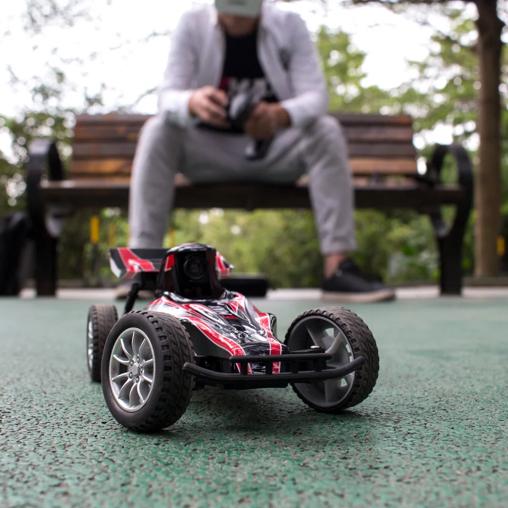 Горячая Распродажа! Перехватчик автомобиля Emax FPV гоночный автомобиль с 2 4G очки радиоуправления Радиоуправляемый ~ 3S RTG версия