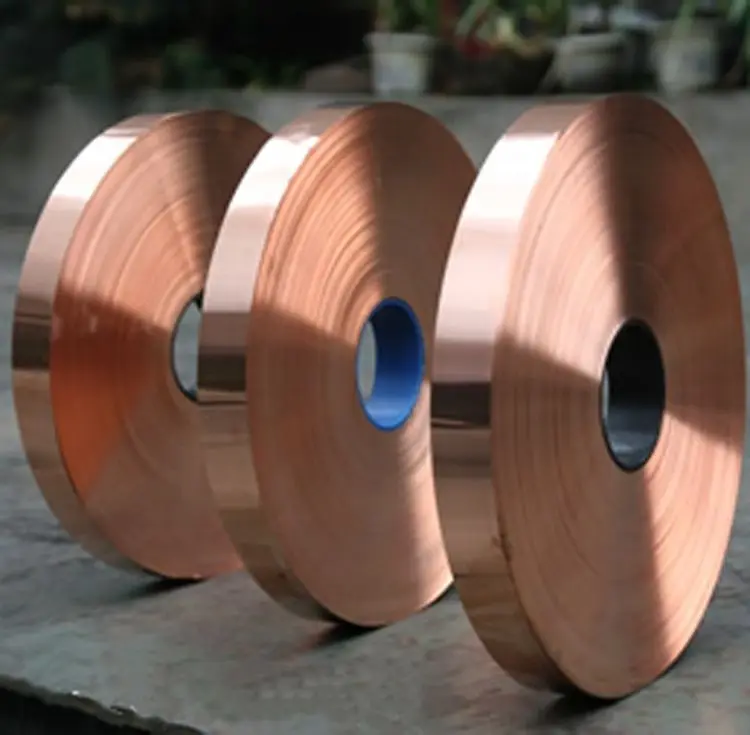 Premium pure copper strips C1100 Cutter Copper Strips T2 red strip coil for metal arts and crafts projects