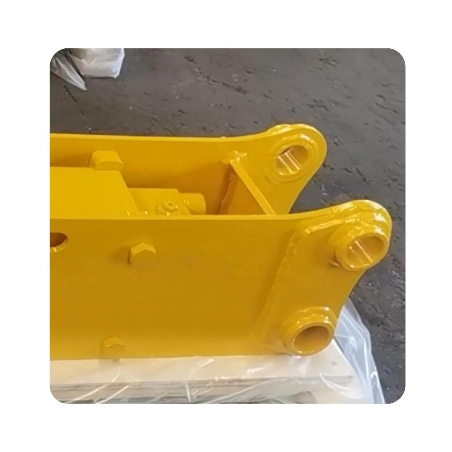 Excavator tractor operate sb20 450 45 box type big rock hydraulic round pile breaker hammer for excavator