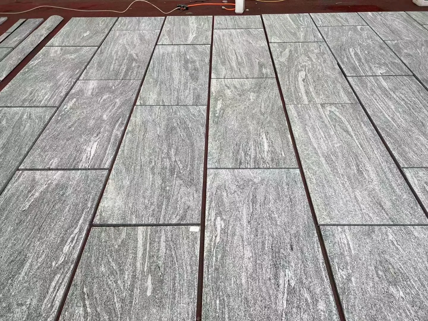 Petrified Wood Granite Kuppam Green Slabs for Kitchen Countertops