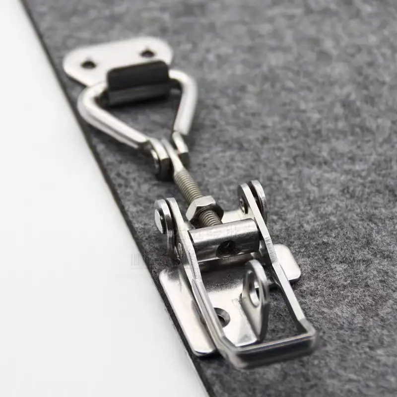 4001 Plus with triangle screw loop lock Adjustable Small Self-Locking Toggle Latch Clip