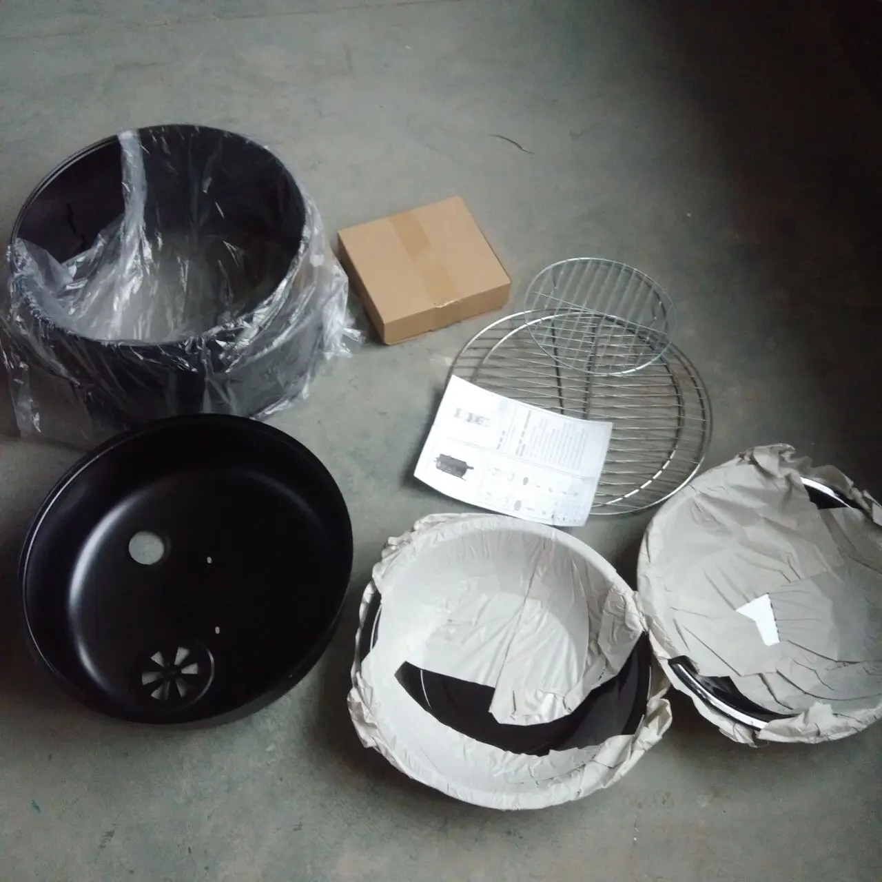 3-in-1 Smokeless Charcoal Vertical Barrel BBQ Grill Smoker 3-Tier Tower Design 14 Reviews