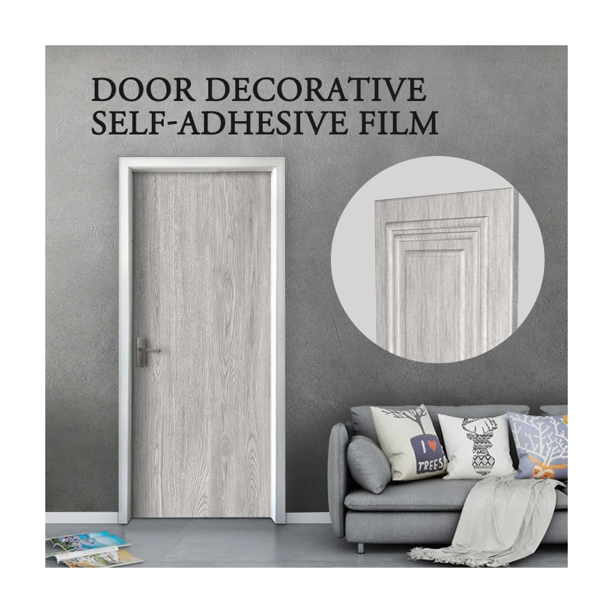 Мембранная пленка из ПВХ, классическая декоративная пленка из ПВХ с текстурой древесины для мебели