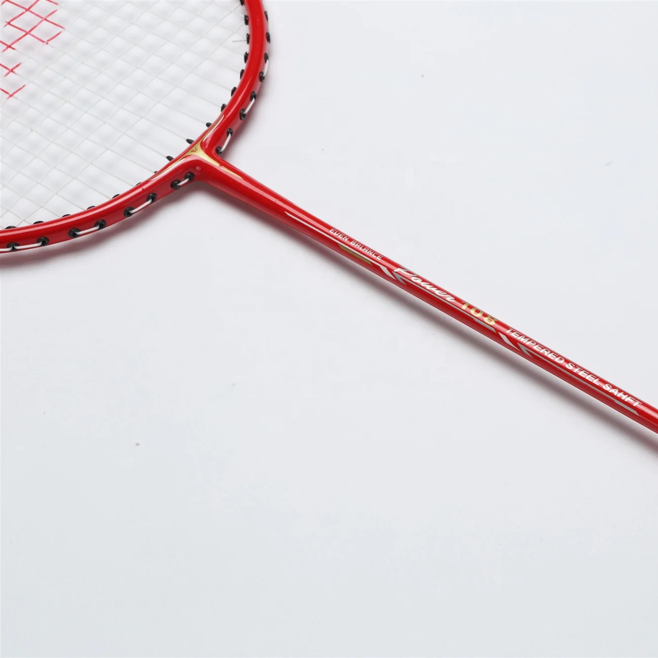 Wellcold low price professional high pound badminton racket set for sale