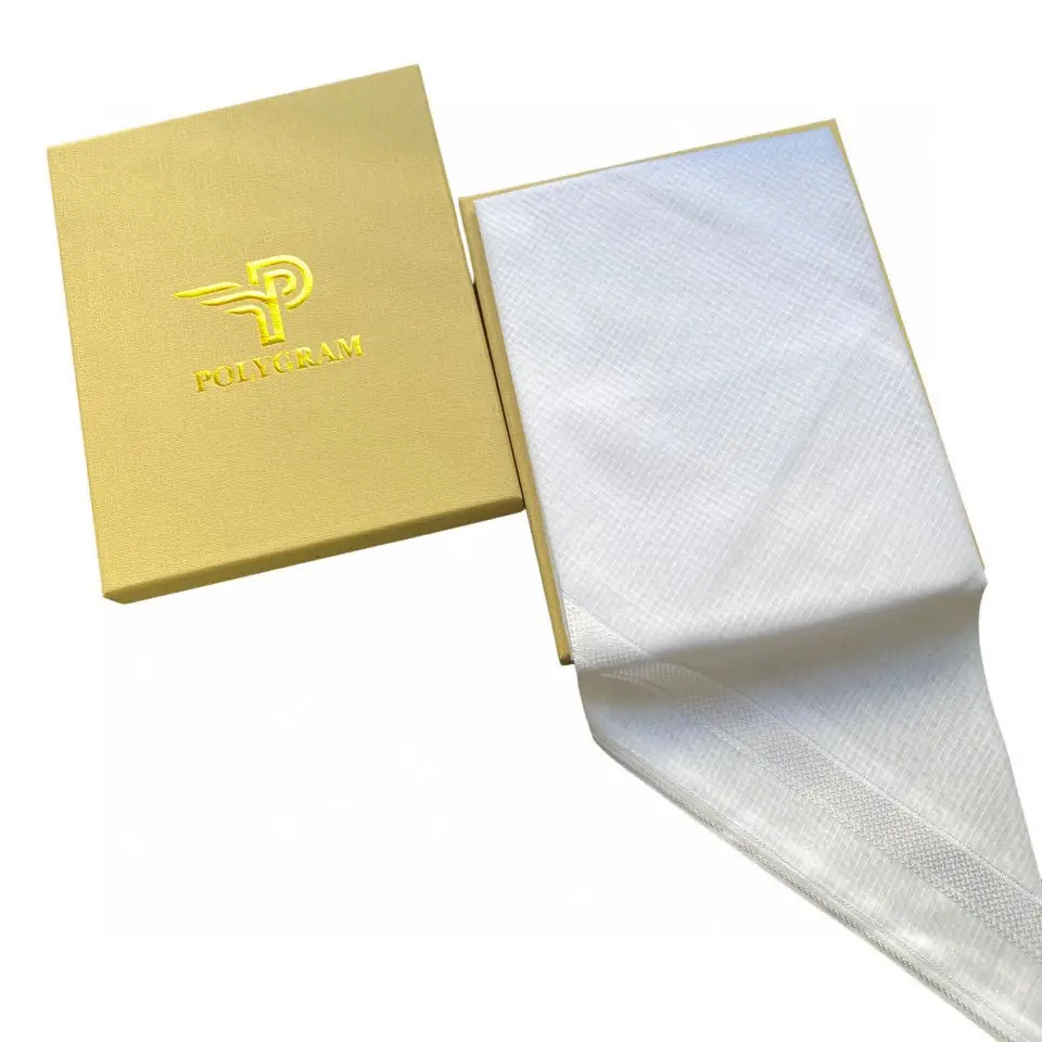 Арабский гутра белый мужской мусульманский хиджаб приносит подарочную коробку