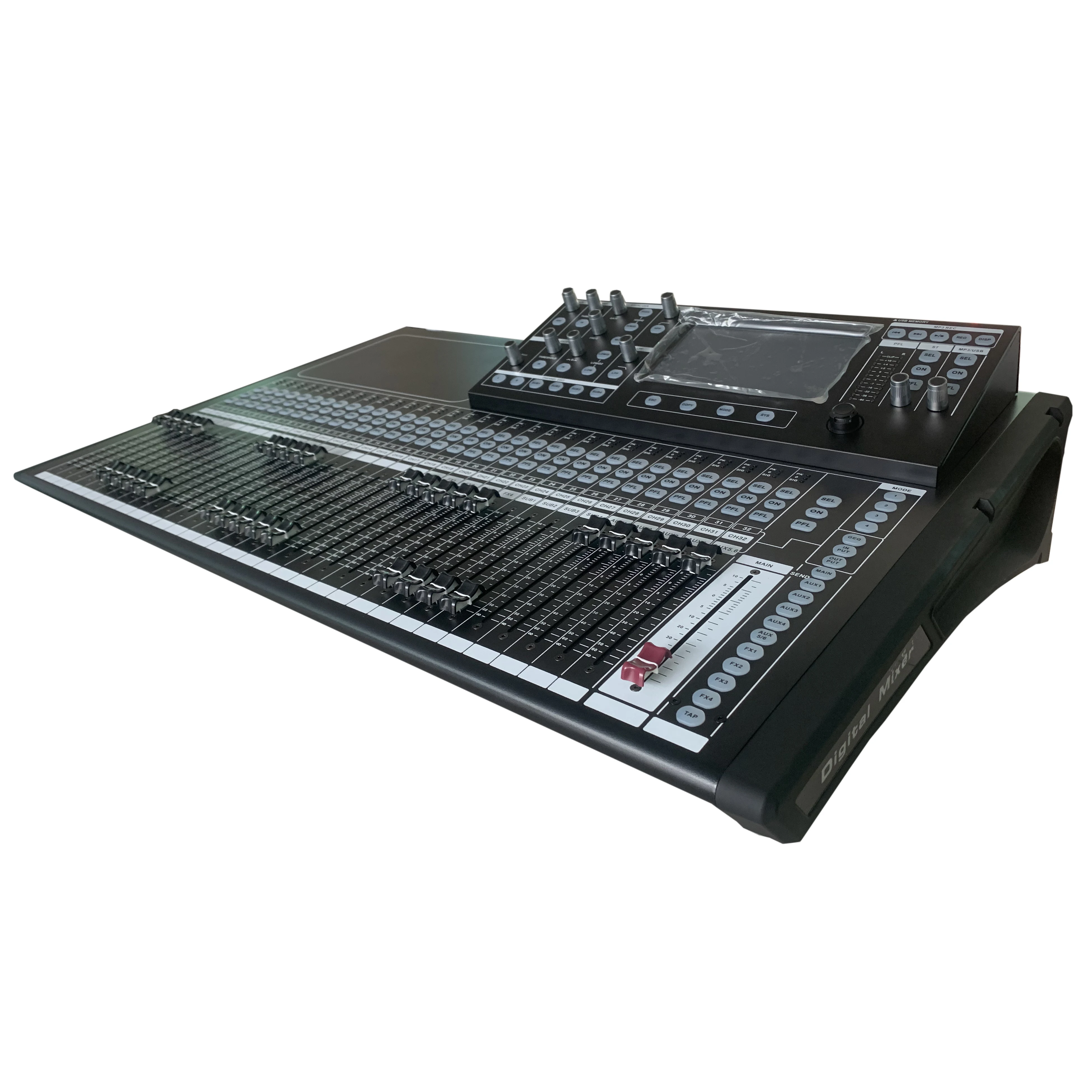 Professional Audio DJ sound 32 Channels Digital Mixer With Touch Screen  Support  IOS system Android  System WINDOWS system