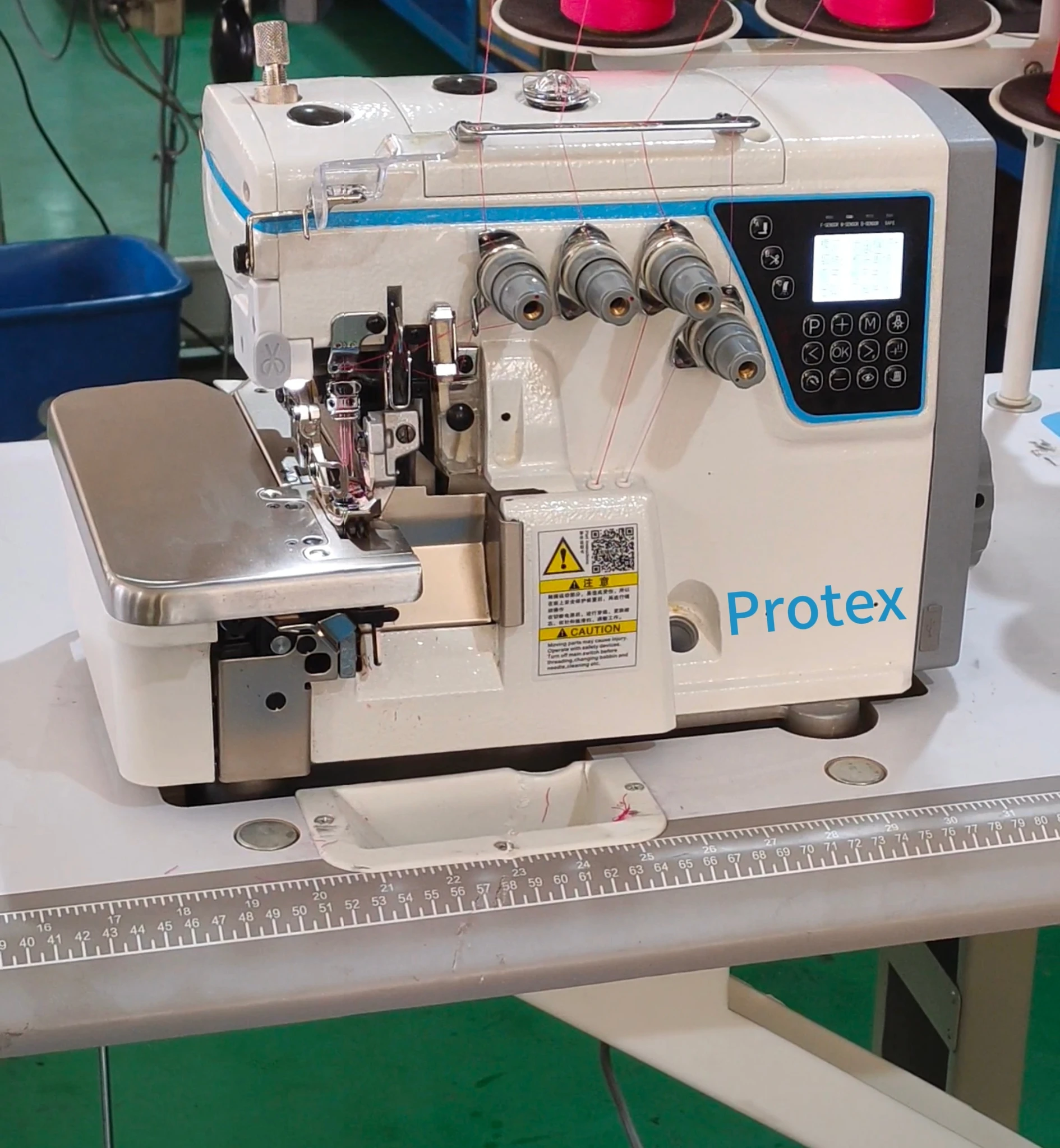 TY-EXT80-4DTK Full Automatic 4-Thread Overlock Sewing Machine New Auto Foot Lifter and Thread Trimmer Industrial