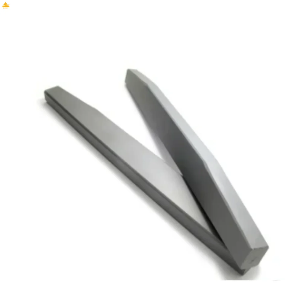 100% raw materials solid tungsten carbide hard alloy strip /plates /blocks for VSI crusher