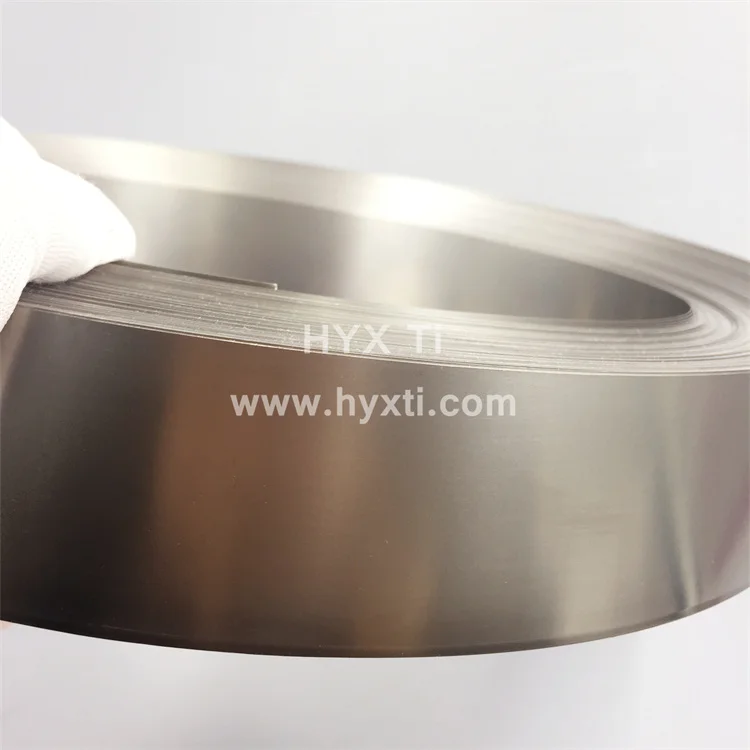 Hot sell natural colour ASTM B265 Standard Titanium Strip or Titanium Foil