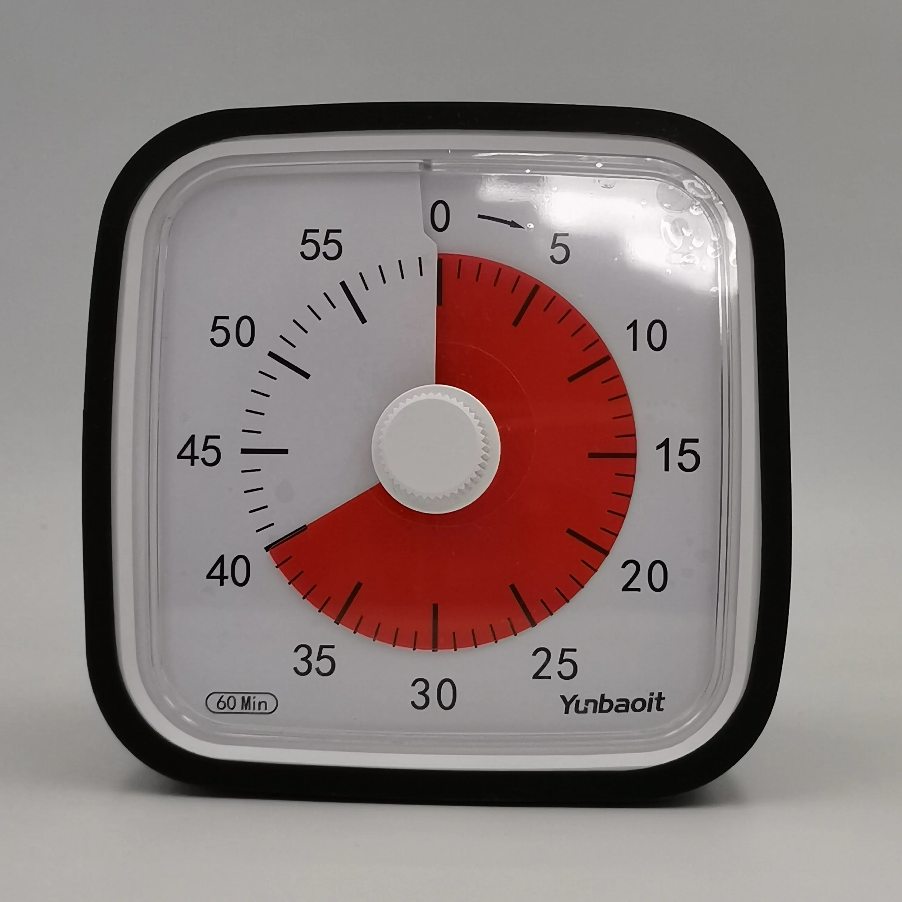 Yunbaoit New Visual Timer for Kids and Adults with No Ticking Time Management Tool with Low Battery Remind