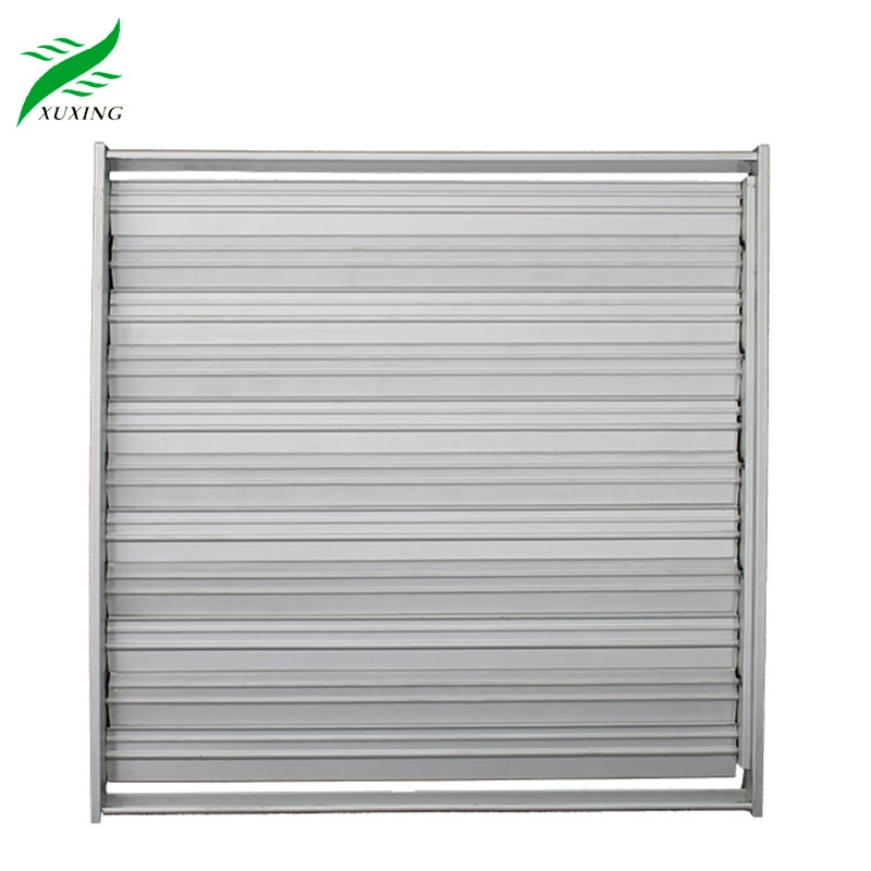 Hvac Ventilaition Aluminium/Galvanized Mill Finish Manual/Electric Air Damper OBD Opposed Blade Damper