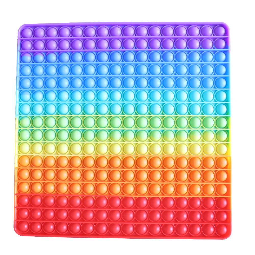 Giant Jumbo Pop Fidget Itting Toys Rainbow Big Size Butterfly for Kids 24 Designs 30cm Unisex Silicone Push Pop Ball Custom Logo