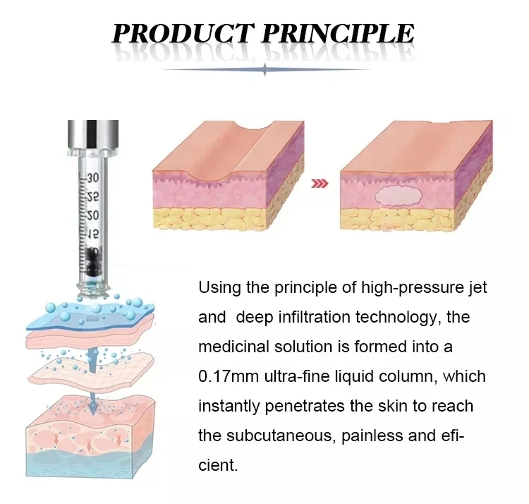 Electric Auto Face Skin Lip Plumper 0.3ml Hyaluronic Acid Ampoule Home Use Wrinkle Remover Skin Rejuvenation Device US/UK Plugs