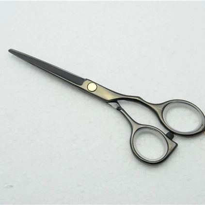 Ножницы Парикмахерские 1014C 5 дюйма черного цвета японские ножницы 440C для стрижки филировочные