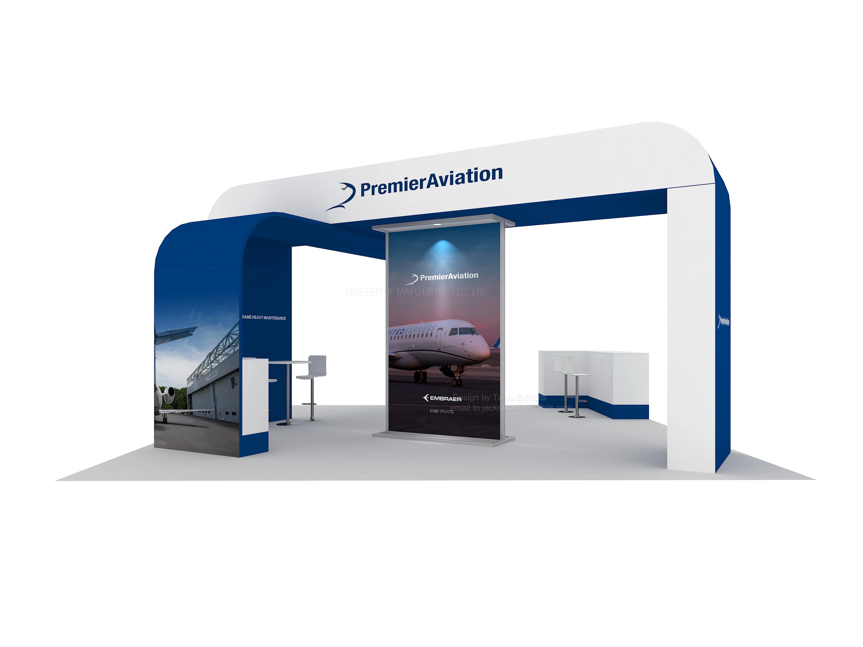 20x20 Modular Led Backlit Trade Show Exhibits Displays for Sale and Other Exhibition Booth Materials for Trade Show