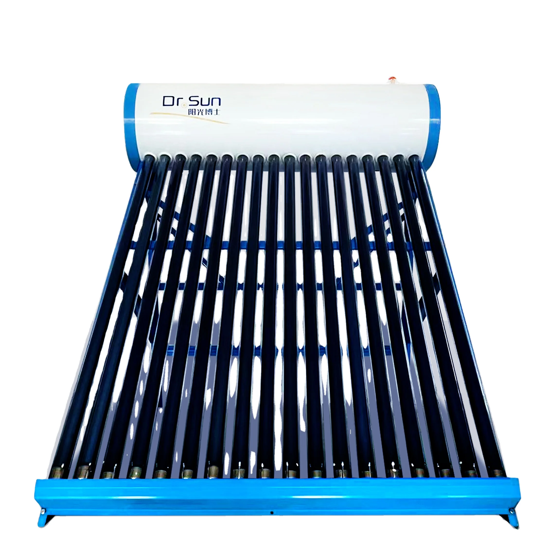 Electric Evacuated Tube Solar Water Heater Collector for Outdoor Household and Hotel Use with Split Connection Type
