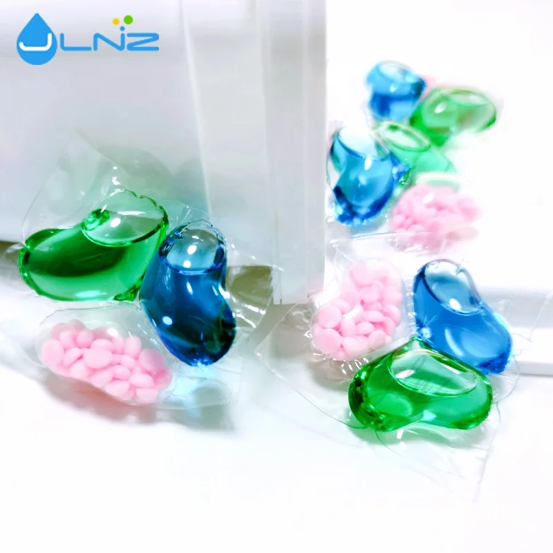 3 in 1 Laundry Pods Washing Pods Cleaning Products Baby Clothes Laundry Detergent Soap Liquid Beads OEM laundry pods
