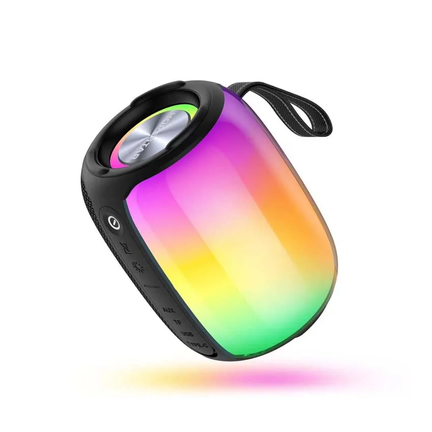 Portable Wireless Smart Speaker Light up Led Speaker for Outdoor Party