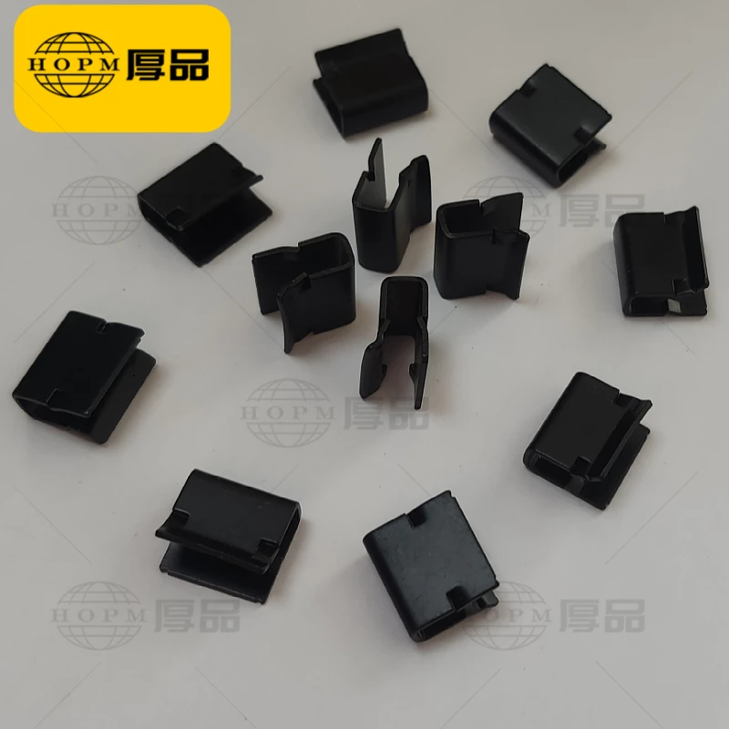 China Manufacturing 4g Black Rotor Balancing Pin Double Hook 65MN Material Spray Fan Balancing Clip