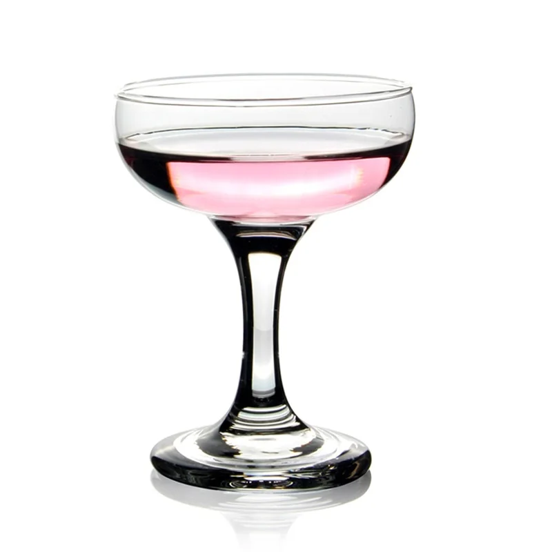 Handmade Products Flute Glasses Goblet Cup Champagne 130ml Martini Cocktail Red Wine Party Modern Whiskey Glass 1pc/polyfoam Box